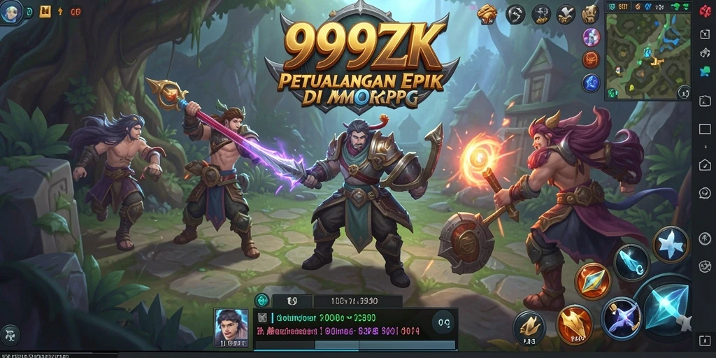 Gameplay seru dan petualangan di dunia fantasi 999ZK.
