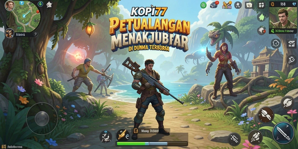 Gameplay KOPI77 yang memukau dengan luasnya dunia terbuka.