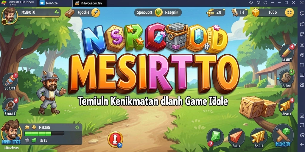 Screenshot gameplay MESIRTOTO yang memperlihatkan dinamika permainannya.