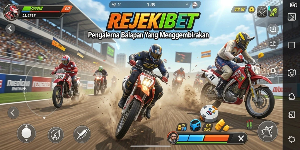 Gameplay balap yang mendebarkan dan grafis menakjubkan.