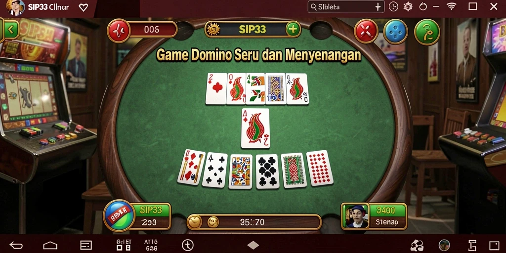 Tangkapan layar utama dari gameplay SIP33 yang seru dan interaktif.