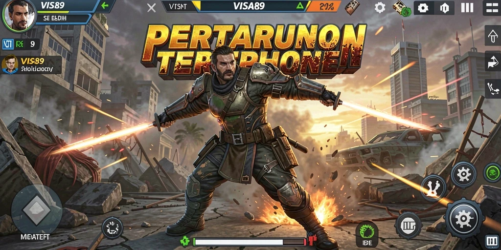 Gameplay menegangkan dalam pertempuran di VISA89